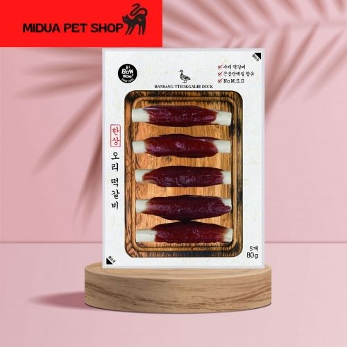 Thịt vịt cuộn thanh sữa bowwow