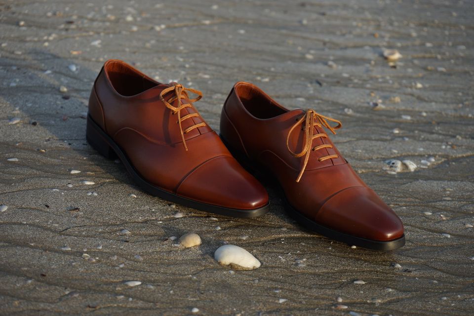 Giày nam Oxford Cap Toe | Công sở