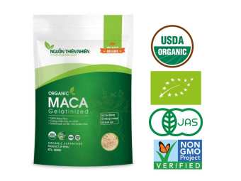 Bột Maca hữu cơ Peru -Sâm Peru Nguồn Thiên Nhiên Organic Maca Gelatinized Powder 200g