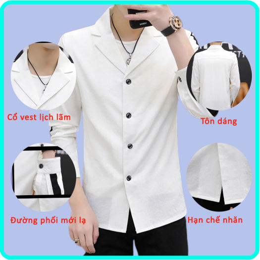 Áo sơ mi nam nữ ngắn tay Unisex Basic màu trắng và đen sơ mi vải lụa cổ Vest  mịn mát form rộng suông PATIO | Shopee Việt Nam