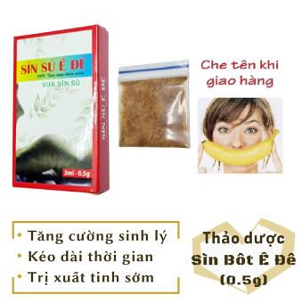Thảo dược SÌN SÚ Ê ĐÊ nguyên chất VUA SÌN SÚ dạng BỘT cao cấp nam - (chai 3ml) - hàng chính hãng ( xìn xịt sình khử mùi xú )