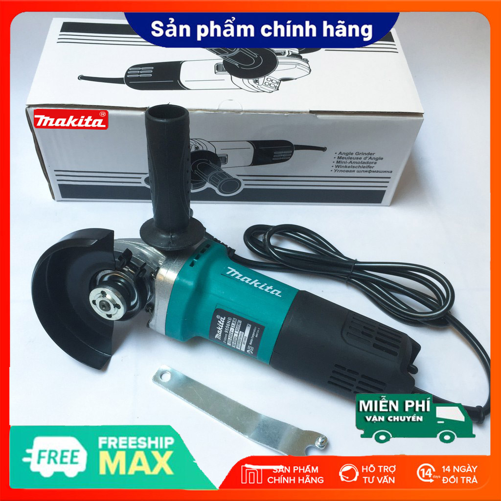 MÁY MÀI CẦM TAY MAKITA CÔNG SUẤT 840W Máy cắt gạch cắt sắt máy mài cắt đa năng makita. Máy MàiCắt Gạch Cầm Tay Makita Tiện Dụng Đa NăngTrang Bị Thêm Tay Cầm Phụ Motor Cực Mạnh