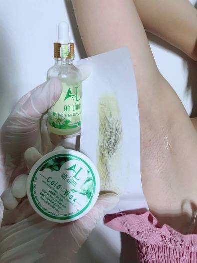 WAX LÔNG AN LÀNH (TẶNG KÈM SẤP GIẤY VÀ 2 QUE) ĐÁNH BẬT TỪ GỐC GIÚP DA MỊN SÁNG