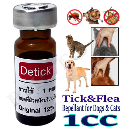 Detick Original Anti Tick & Flea  - 1cc