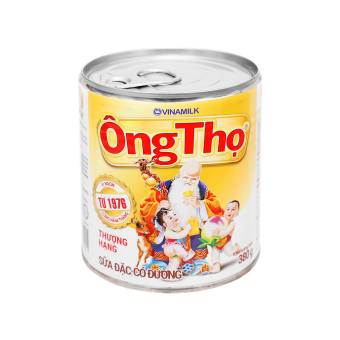 Sữa đặc có đường Ông Thọ trắng nhãn vàng lon 380g