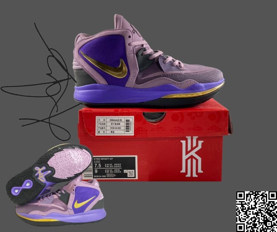 kyrie purple shoes