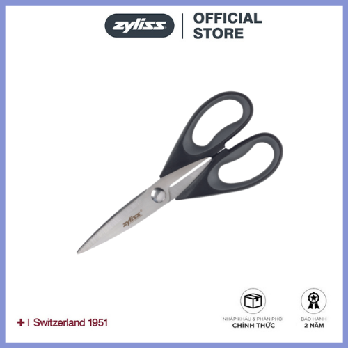 Kéo cắt Zyliss Household Shears Black - Switzerland since 1951