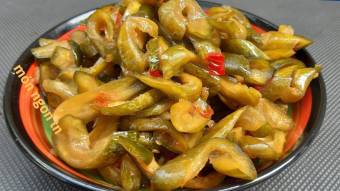 1 kg Mắm dưa leo đặc sản Châu Đốc