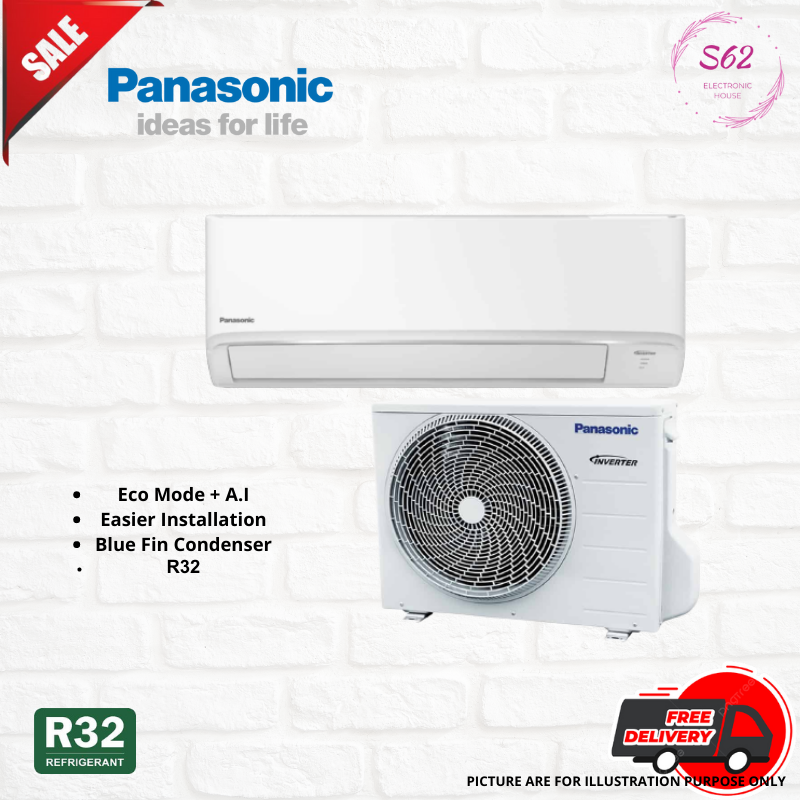 เครื่องปรับอากาศ Panasonic R32 System 1 CUPU12WKZ-CSPU12WKZ - 12000 BTU