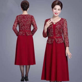 ĐẦM TRUNG NIÊN QUÝ TỘC, Đầm trung niên, Đầm nữ, đầm suông NEW11