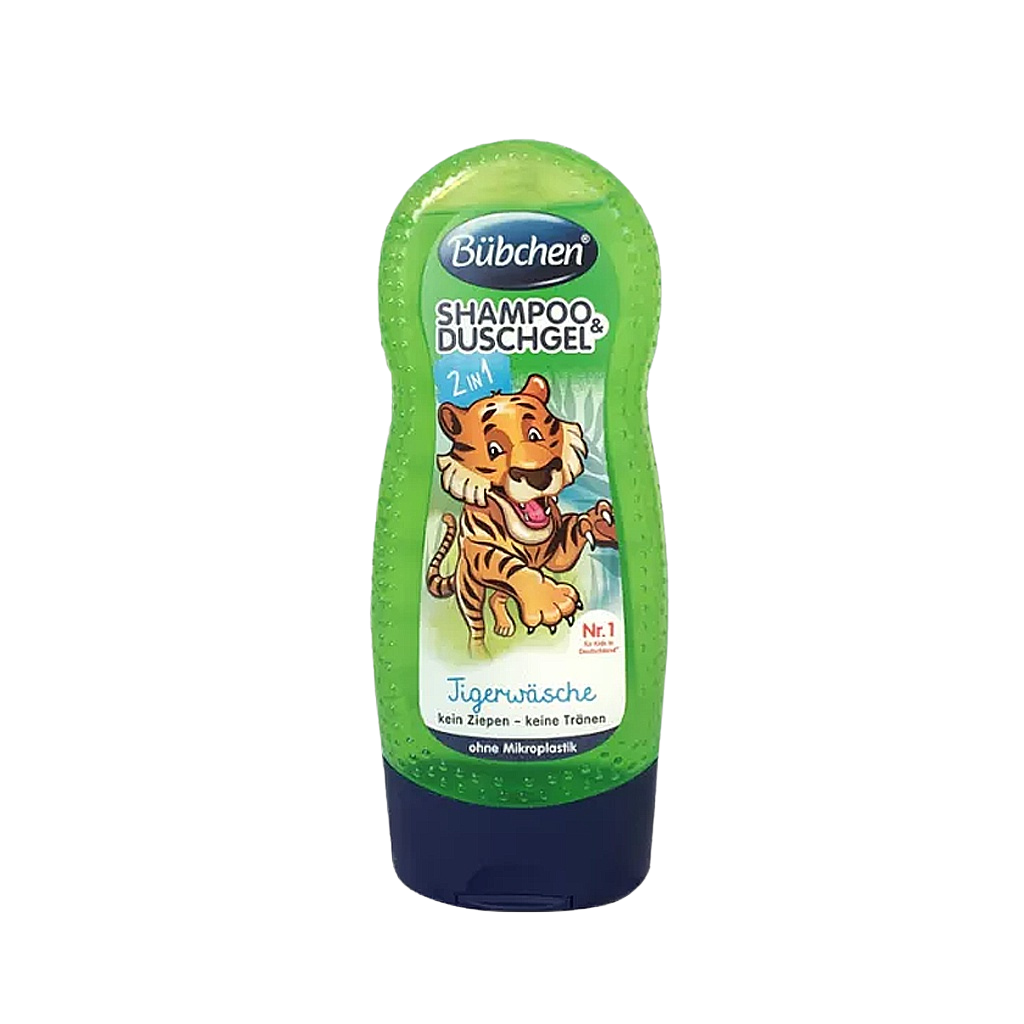 Sữa tắm bubchen 2in1 màu xanh hổ con