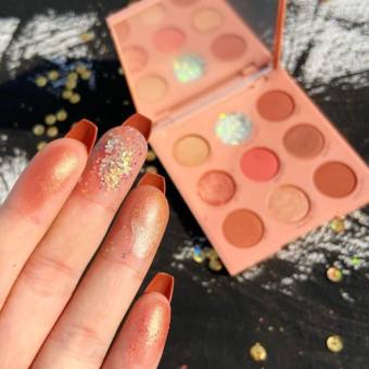 Bảng phấn mắt Guicami 9 ô Baby Got Peach bảng dupe hoàn hảo của Colourpop sản phẩm tốt chất lượng cao cam kết hàng giống mô tả vui lòng inbox để shop tư vấn thêm - TH Cosmetics