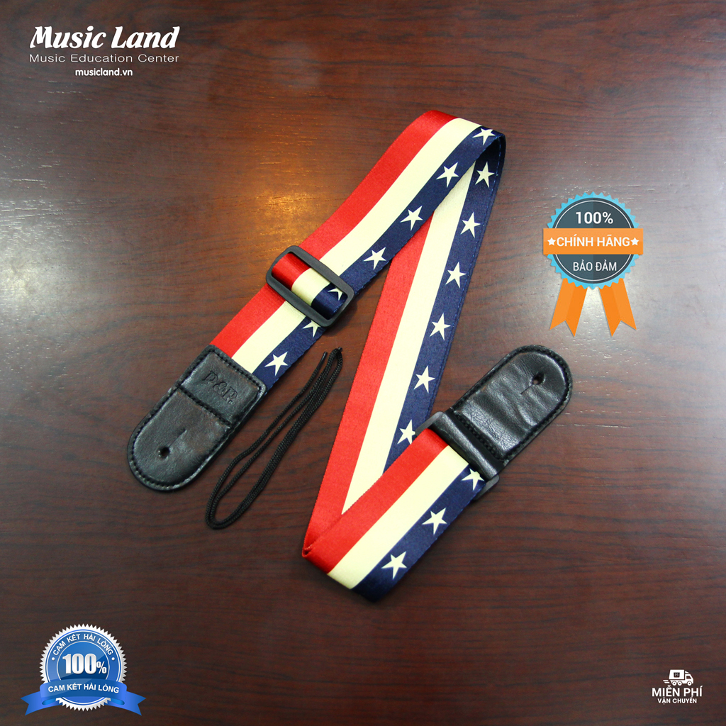 Dây Đeo Đàn Guitar – Cờ Mỹ