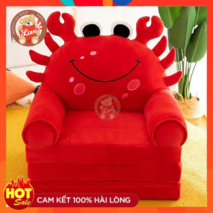 [CAO CẤP] Ghế lười ghế đệm gấp sofa giường 3 tầng con cua