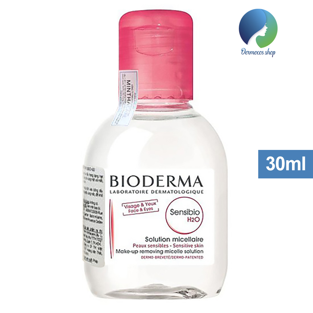 (Hàng chính hãng) Nước tẩy trang Bioderma Sensibio H2O dành cho da khô, da thường - 100 ml -  DMCMP058