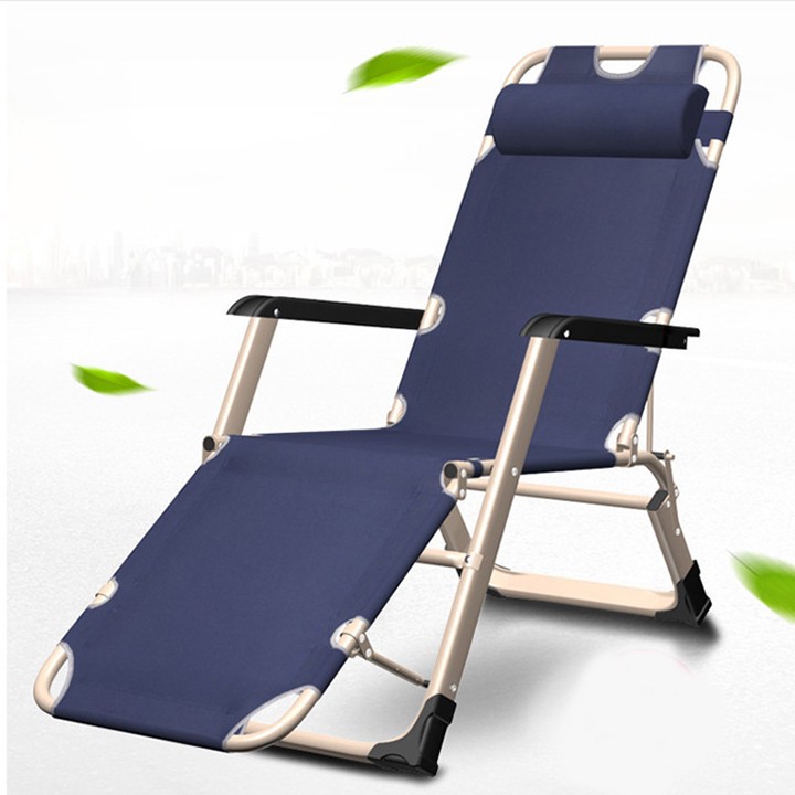Ghế xếp ngủ trưa văn phòng - Ghế xếp thư giãn gấp gọn - Ghế xếp kiêm giường đa năng