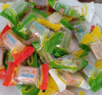 KẸO DỪA THẬP CẨM HIỆU THANH LONG 450GR