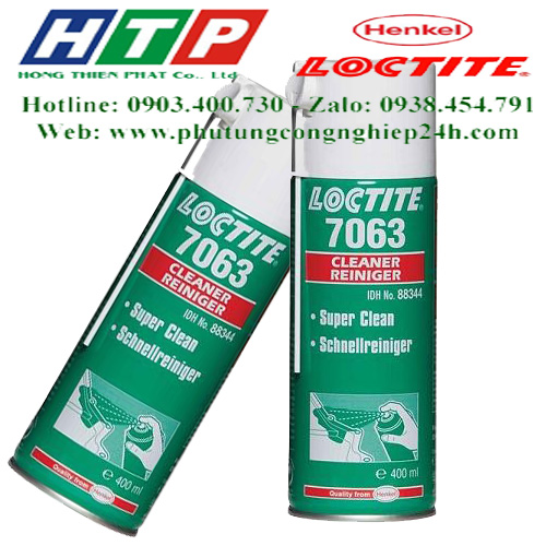 Chai xịt tẩy rửa dầu mỡ loctite 7063 – 400ml