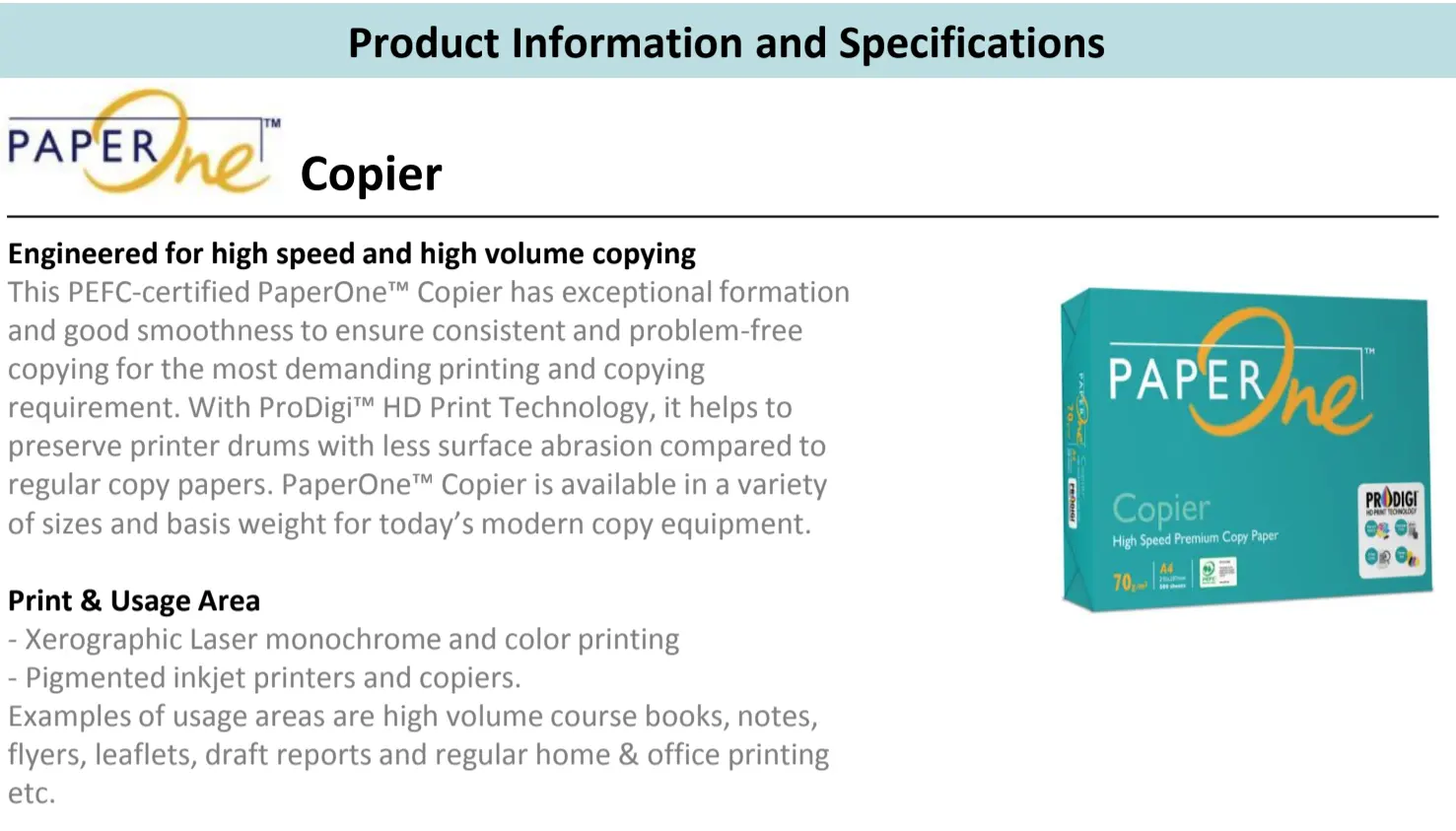 office papers to print