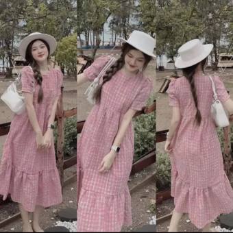 Váy đầm nữ dáng suông đuôi cá hót trent