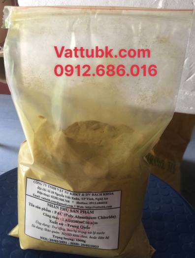 Keo trụ trợ lắng PAC(Trung Quốc)