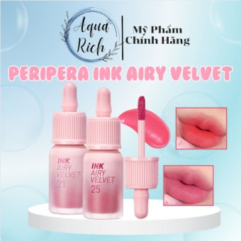 Son kem Ink Airy Velvet Peripera - [Màu 19-21-23-24-25-27-28-29-30]