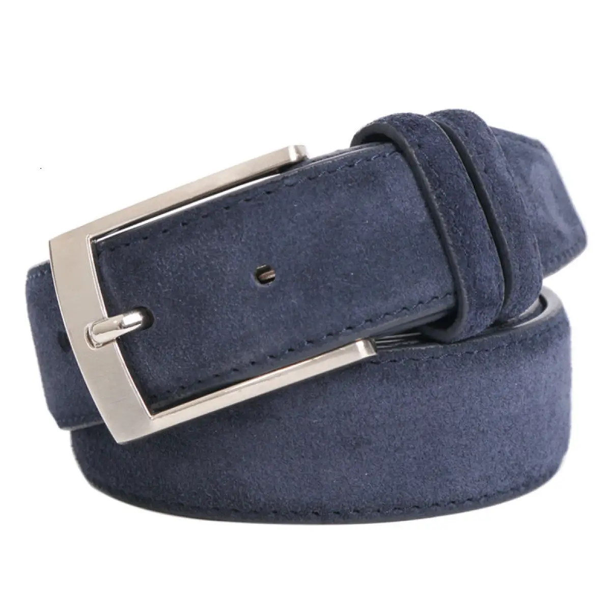 men's genuine suede belts