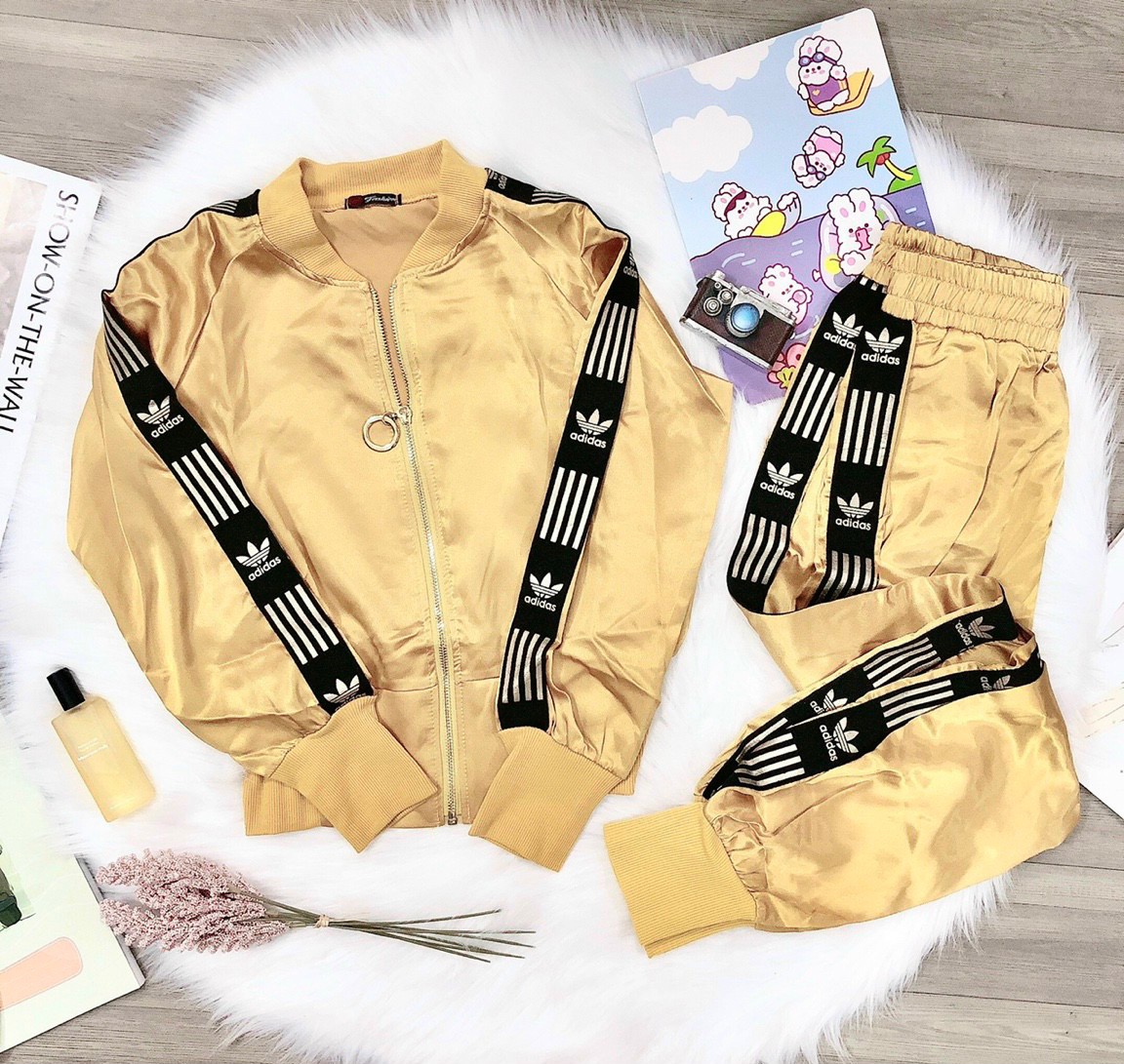 ❤️sp nổi bật❤️ bộ tay dài thiết kế siêu nổi bật ❤️ lụa mềm mát ❤️ freesize dưới 58kg ❤️ ❤️ cao cấp ❤️ đồ bộ thu đông ❤️ tphcm ❤️ hotgirl ❤️ thái ❤️ đồ bộ phố ❤️ thể thao nữ