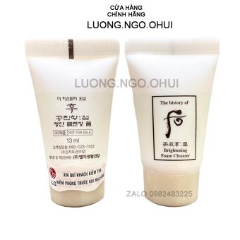 Sữa Rửa Mặt Dưỡng Trắng Làm Sáng Da Gong Jin Hyang Seol Whoo Brightening Cleansing Foam 13ml