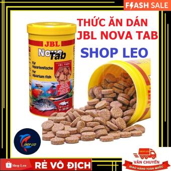 Thức ăn dán JBL Novo Tab hộp - JBL NovoTab - Thức ăn viên dán cho cá - hồ thủy sinh-hồ cá cảnh- shopleo  -cám dán JBL - thức ăn cá cảnh - phụ kiện thủy sinh