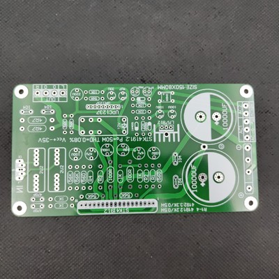 Bảng mạch khuếch đại công suất stk4191 stk4192 bảng mạch pcb âm thanh nổi tích hợp bảo vệ công suất 50w