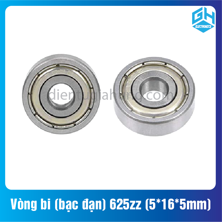 Combo 2 cái vòng bi 625zz