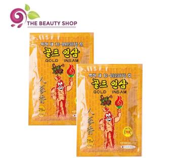 COMBO 2 GÓI cao dán hồng sâm sâm giảm đau 25 miếng / gói - INSAM