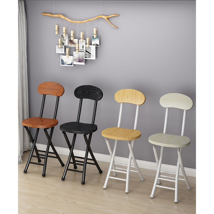 Ghế Gỗ Gấp Gọn, Ghế Sân Vườn Cà Phê , Ghế Gấp Tựa Lưng Thiết Kế Vân Gỗ Sang Trọng , Ghế Gỗ Gấp Gọn Tiện Lợi (Hot)