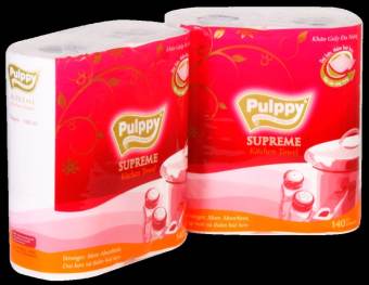 Bộ 2 lốc giấy đa năng Pulppy Supreme