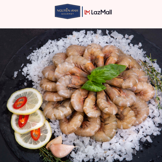 Tôm chì biển tươi Nguyên Anh đặc sản Phú Quốc hải sản tươi sống như cá, tôm tươi, mực tươi loại 500gr Hải Sản Nguyên Anh.