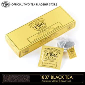 Trà TWG Tea - 1837 Black Tea (2.5g x 15 túi lọc) | Trà Đen