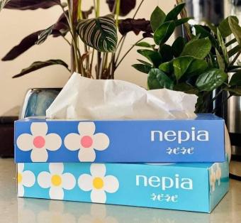 Set 5 hộp giấy ăn 150 tờ Nepia Nhật
