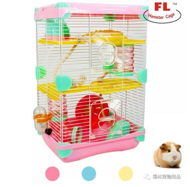 Lồng hamster 3 tầng