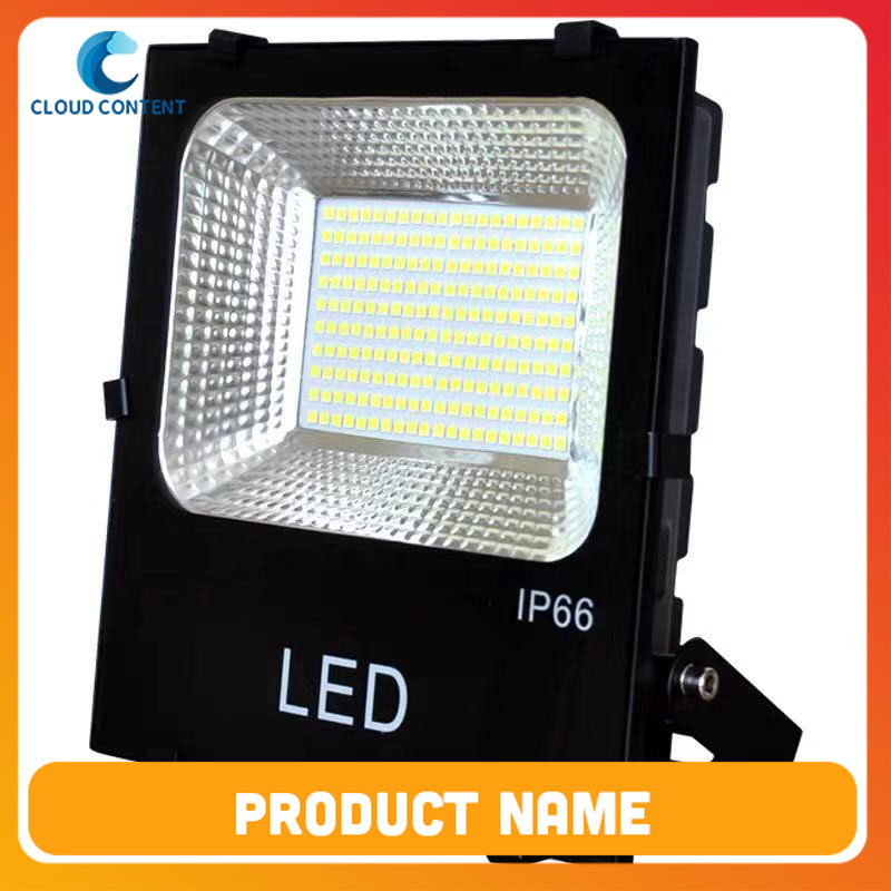 Đèn pha led 100w ip66 điện 220v - đèn led công suất lớn ánh sáng trắng tiết kiệm điện năng