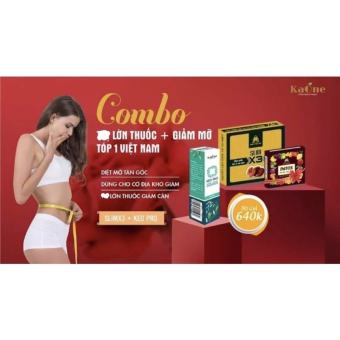 Slim X3 Giảm Cân Đông Y Mộc Linh Tặng Detox giảm cân + Kẹo Pro xổ mỡ giảm mỡ bụng