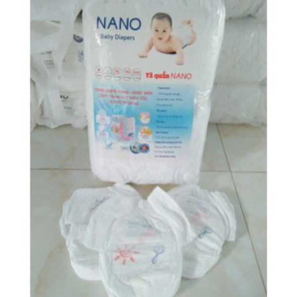 100 miếng tã/bỉm quần nano giá rẻ