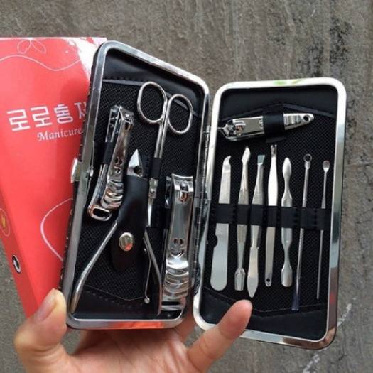 Bộ Kềm Cắt Móng 12 Món Loại Lớn Cao Cấp