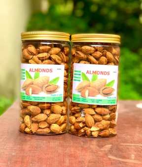 500gr hạt hạnh nhân vỏ mỏng rang bơ muối