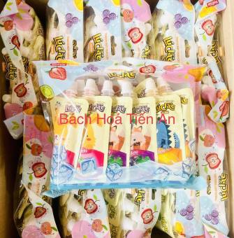 Thạch hút mix trái cây Lúc Lắc Việt Thái  (Túi 10 bịch x 80ml)