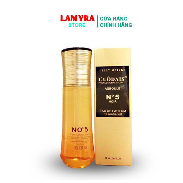 L'uôdais - tinh dầu dưỡng tóc l’uôdais no5 noir 80ml hương nước hoa cao cấp lamyra