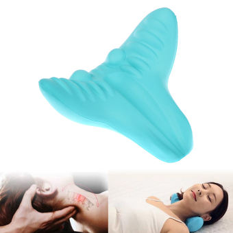 Xi yang Jing Neck and Shoulder Relaxer Cervical Device for Chiropractic Pillow StretcherSpine