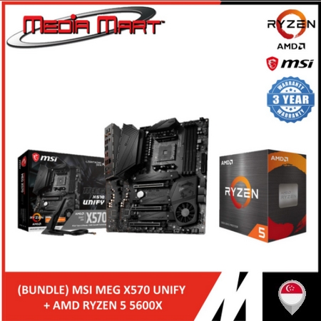 オンラインストア純正品 Ryzen5 5600G新品＋X570 uniFY www