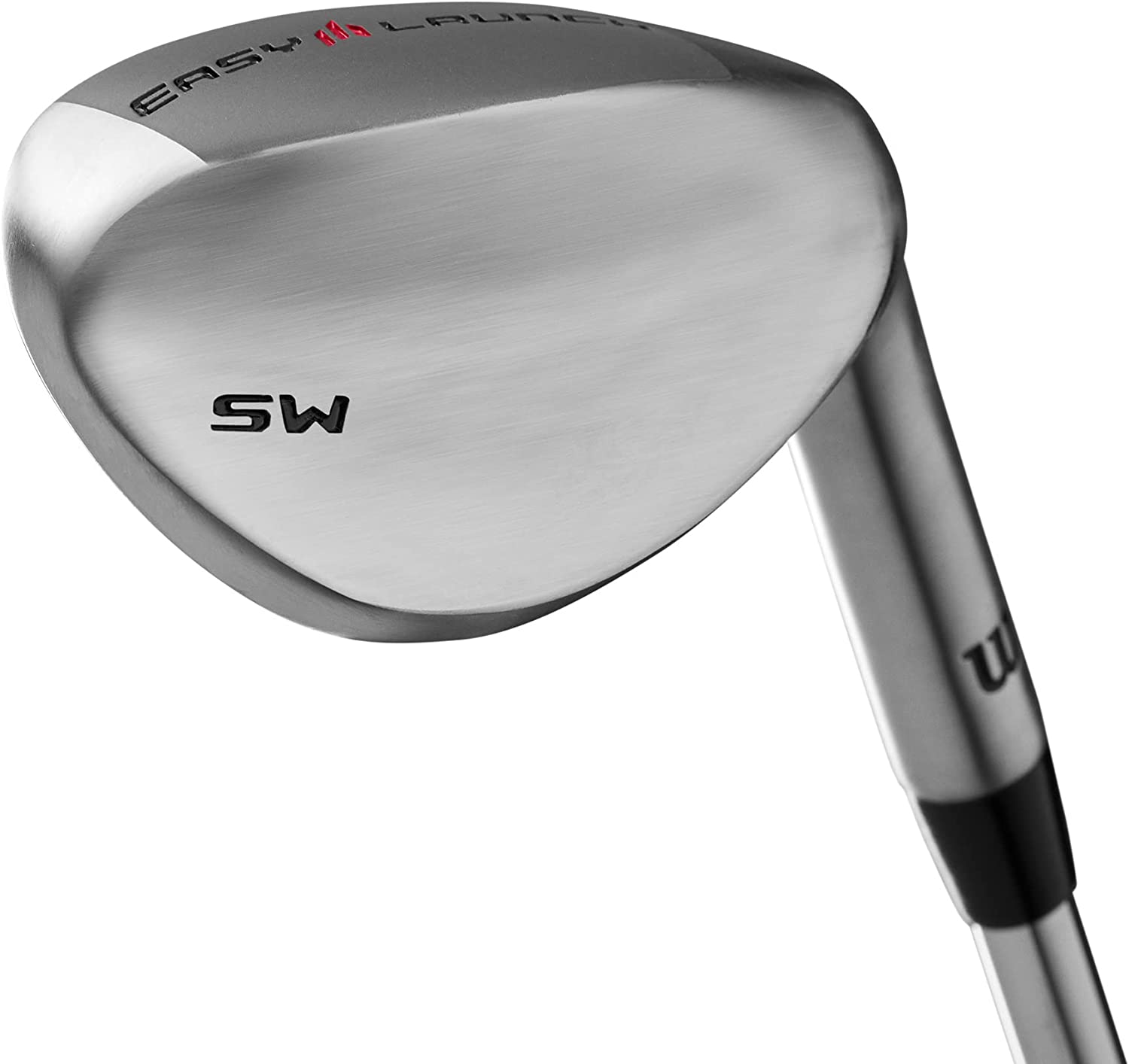 Wilson Golf Profile SGI Kompletny męski zestaw kijków golfowych. Sterownik z wałem grafitowym, drewno wodne z wałem grafitowym, hybrydowy ze stalowym wałem, żelazka ze stali nierdzewnej 6/7/8/9, klin skośny, klin piaskowy Easy Launch ze stalowymi wałami, putter. PRAWORĘCZNY
