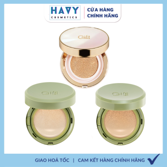 Phấn nước Glamrr Q x Gilaa Long Wear DD Cushion/ Glow/ Cover